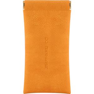 Portable Womens Sunglasses Storage Bag Leather Anti-pressure Compact Eyewear Organizer Bag with Automatic Closure