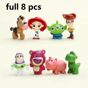 Bandai | New popula Kawaii Pocoyo Animal Figure Cute Toy Dog Bird Duck Elephant Doll Toy Model Scene Ornaments childrens gifts