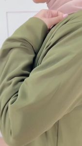 Salwa Abaya 2in1 abaya outer 2 layer set / Salwa Abaya terbaru lebaran 2024  / Gamis Outer Terpisah / Fashion Muslim Wanita Trendy 2024 Untuk Lebaran