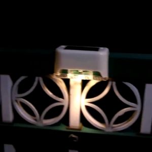 Automatic Charging IP65 Solar Lights Outdoor Pathway Yard Stairs Fence Wall Landscape Courtyard Lamp