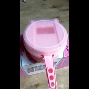 SHENAR PEMOTONG SAYUR / PERAJANG SAYURAN JERAMI GANDUM PEMOTONG SAYUR + MANGKOK PINK