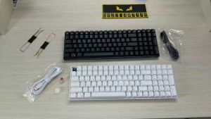 RK100 Version 4 HOTSWAP - Bàn phím cơ không dây RK100 RK860 Bluetooth 5.1 + Wireless 2.4G + Type C + Phần mềm để Custom