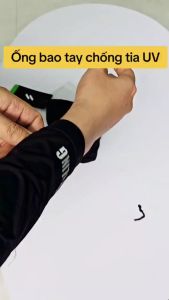 Ống Tay Che Nắng Thể Thao Chống Tia cực tím Cycling đạp xe đạp chất liệu vải thoáng khí thấm hút mồ hôi (nhiều size) Mai Lee