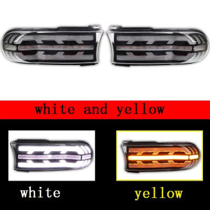 ROMADA | 2Pcs LED Daytime Running Light for Toyota FJ Cruiser 2007-2022 Yellow Turn Signal Indicator Bumper DRL Lamp