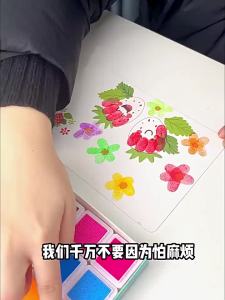 Childrens Finger Painting Kit 12&24 Colors Graffiti coloring book Washable Non Toxic DIY Craft Gift Set