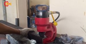 Máy Đột Thủy Lực CH60 - Chuyên dụng đột bản sắt thép kim loại dày 12mm - Bảo Hành 6 Tháng