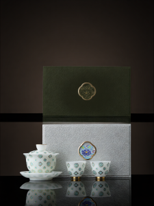 JIXIANSHENG | Cultural Creative Gilt Silver Trellis Pattern Tea Cup