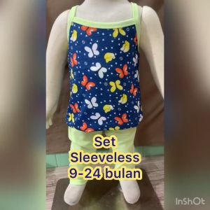 Baju Set Leggings Baby Size 6-24 Bulan Baby/Kids Girls Clothing Sets 6-24 Months Set Leggings Budak perempuan 100% Cotton