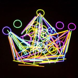 【SG Local Factory】100PCS Children Glow Stick With Connectors Light Stick in the Dark Party Supplies Neon Party Supplies