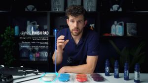 GYEON Q2M Eccentric Finish [145x20mm Finishing Pad for RO & DA]