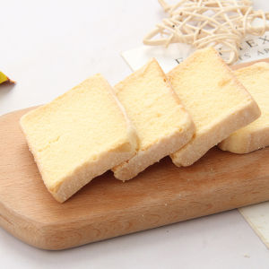 ขนมปังแห้ง Tipo รสธรรมชาตินมไข่ 270 กรัม ขนมปังกรอบ อาหารเช้า วิตามิน คาร์โบไฮเดรต ไขมัน โปรตีน คาร์โบไฮเดรต