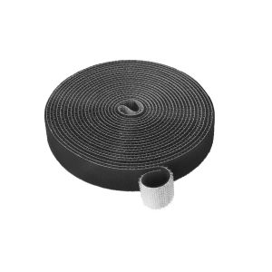5M/Roll Reusable Self-Adhesive Cable Ties Hook Loop Fastener Straps for Wire Organizer 10/12/14.5mm Width