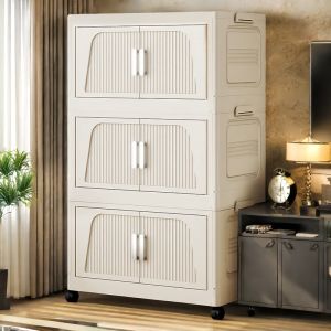 KAIPAQI | Multifunctional Portable Folding Storage Cabinet