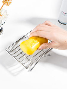 Table Basin Soap Rack Bathroom Soap Holder Bathroom Wash Basin Soap Holder Stainless Steel Draining Soap Dish