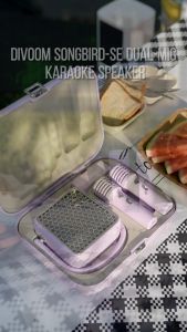 [TẶNG TAI NGHE] Loa karaoke Divoom Songbird-SE 2 micro với 6 chế độ âm thanh công suất loa 18W kháng nước IPX4