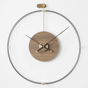 EMITDOOG | Nordic Style Large Creative Artistic Wall Clock