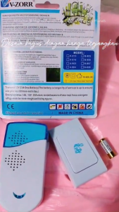 BISA COD - BEL PINTU ALARM WIRELESS BELL DOOR TANPA KABEL TEMPEL DINDING 32 TUNES