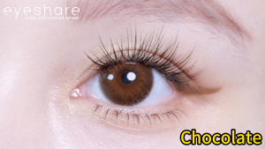 (COD)NICE series Deep chocolate-colored contact  eye for a sweet big-eyed look 14.5mm
