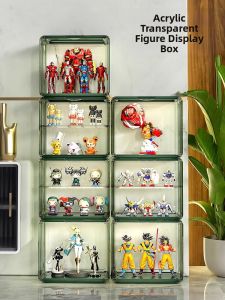 AMU·PIGGY | Dustproof Transparent Display Case Multi-level