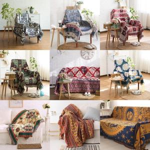 Nordic Simple Style Luxurious Dustproof Slip-Resistant Sofa Blanket