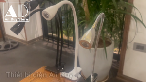 Đèn rọi Led kẹp bàn đầu giường 3W Đèn đọc sách Đèn làm việc Soi tranh trang trí phòng khách Nhà hàng Khách sạn