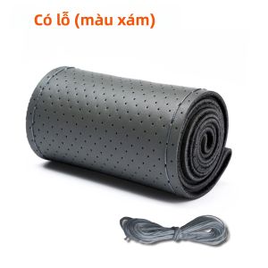 Vỏ Bọc Vô Lăng Xe Hơi Yitong 1 Chiếc Chất Liệu Giả Da Thoáng Khí Chống Trơn Trượt Tự May Thủ Công Phụ Kiện Bảo Vệ Nội Thất