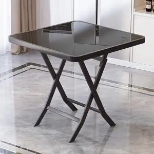 MOLORE | Foldable Tempered Glass Small Table