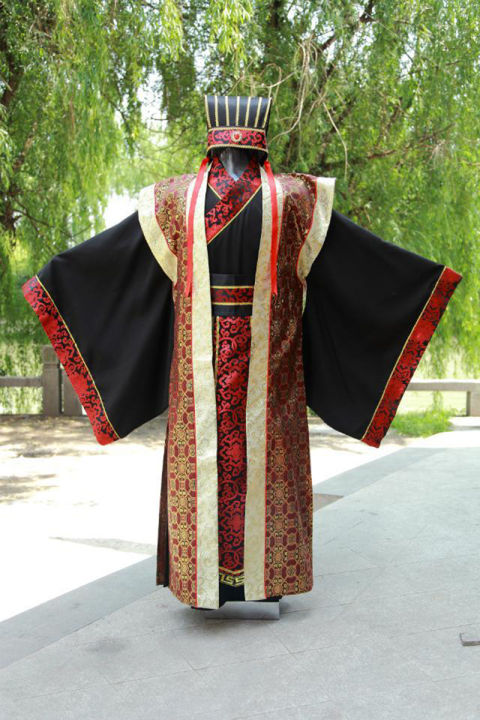 Ancient Costume Male Minister Zhuge Liang Prime Minister Han Chinese ...