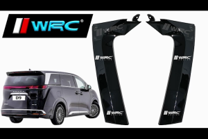 BYD Denza D9 Dynamic Rear Spoiler Side Pillar Garnish With Signal Running + PNP Socket ( Gloss Black )