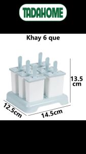 Khay Làm Kem Khuôn Làm Kem Tại Nhà VIỆT NHẬT 5621/22 An Toàn Có Nắp Đậy - TADAHOME