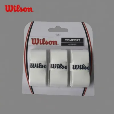 Wilson | 3 Pcs Anti-Slip Tennis Overgrips Tacky Feel Badminton Racket Grips Sweat Absorbing Wraps Tapes for Tennis Racket