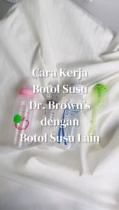 Lakuku - Dr. Browns botol susu bayi newborn narrow natural flow standard PP wideneck options plus