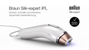 MÁY TRIỆT LÔNG BRAUN SILK-EXPERT PRO 5 - PL5137 THẾ HỆ MỚI NHẤT | 400000 LẦN