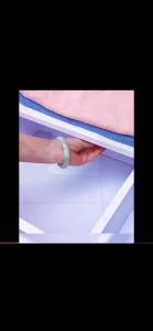 XMSJ | Self Adhesive Under Desk Drawer Organizer Hidden Storage Box Pull Out Pencil Tray Punch Free Holder Office Workspace Stationery