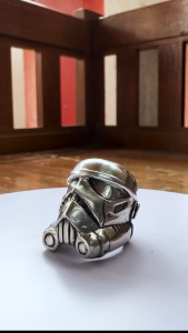 Pewterland Ringskull Stormtroopers: Desain Cincin Unik Logam Timah untuk Pria & Wanita