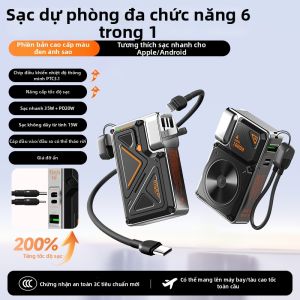 Springhk | Pin Sạc Dự Phòng Nhanh Cho Máy Bay và Tàu hỏa 35W Cắm AC