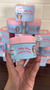 PIGEON TEENS JELLY GLOW SLEEPING MASK 30G | Sleeping Mask Remaja | Masker Tidur Tanpa Bilas | Melembabkan & Memperbaiki Skin Barrier