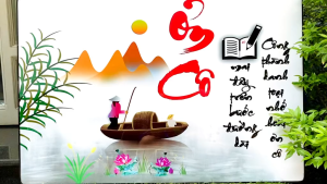 (HÌNH THẬT) Tranh treo tường liên hoa bộ 3 tranh hoa sen trang trí decor phòng khách