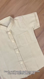 Little Esquina Kemeja Anak Baju Koko Anak Terbaru Lengan Pendek LE 2059