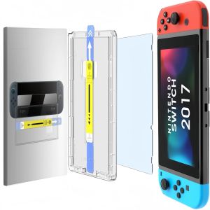 สําหรับ Nintendo SWITCH 6.2 นิ้ว 2017 ปกป้องหน้าจอกระจกนิรภัยติดตั้งง่ายBubble Free anti-Scratch