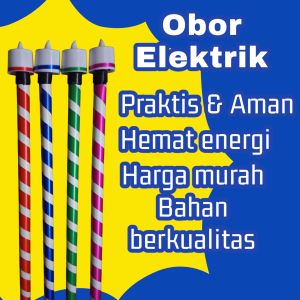 Obor lilin elektrik untuk takbir keliling dan Pawai