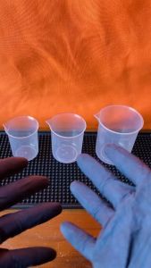 GELAS TAKAR SIRUP | GELAS UKUR PLASTIK