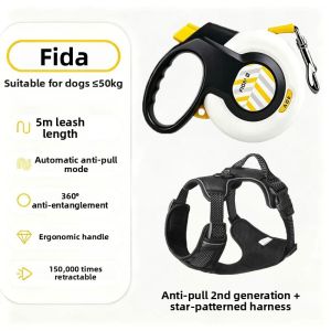 FIDA | Explosion-Proof Auto-Extendable Dog Leash