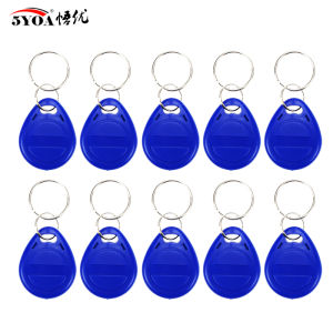 5YOA 10pcs Clone EM4305 T5577 Proximity Duplicator Copy 125khz RFID Tag llaveros llavero Porta Chave Card Key Fob Token Ring