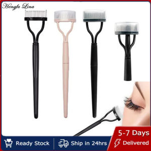 Hengfa Lina 1pc Eyelash Separator Metal Teeth Foldable Eye lash Curler Beauty Makeup Stainless Eyelashs Brush Comb Mascara Curl Make up Tool