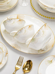 YICHEN | Rural Style Jingdezhen Ceramic Dinnerware Set