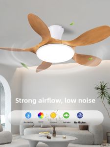 Chigo | Traditional Wood Style Ceiling Fan Light