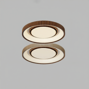 DGY | Retro Bladeless Fan and Light Eye-protecting Silent Integrated Ceiling Lamp