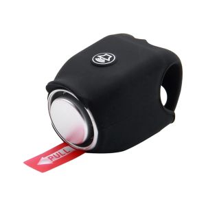 CYCLE ZONE | Electric Bicycle Horn Lightweight Portable Handlebar Ring Bell MTB Bike Loudly Silica Gel Warning Bell for Cycling Riding Safety