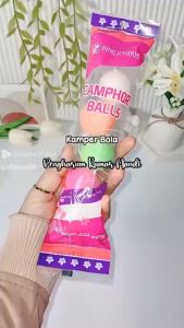 Kamper Toilet Color Ball 1 Packs (5 PCS/Pack) Mencegah Ngengat Dan Penjamuran Kamper Kapur Barus Bola Besar Penghilang Bau